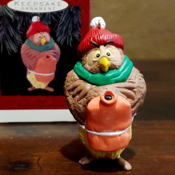 Hallmark Holiday Hallmark Keepsake Winnie The Pooh Owl With Hot